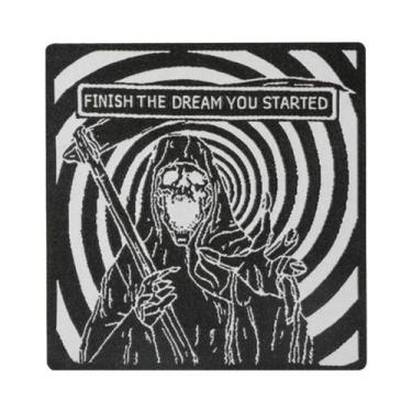 Imagem de Etiqueta Preta Punk Divertida Para Passar a Ferro Ou Costurar Em Roupa