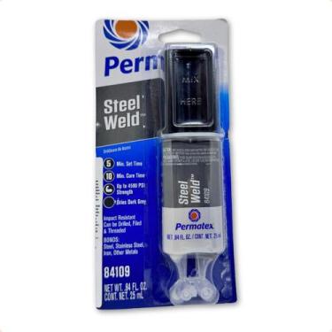 Imagem de Cola Para Metais Steel Weld Permatex Solda Fria Metais