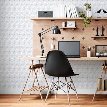 Imagem de Papel de Parede Adesivo Geométrico Estrela N06078 RL 0,58x3M - Adesivo