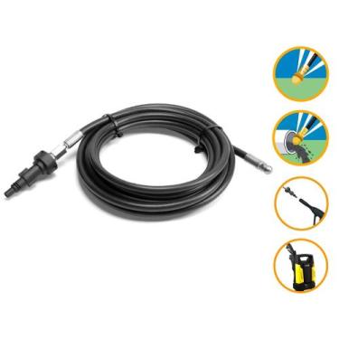 Imagem de Mangueira Nylon Desentupidora 6mt Lavor Dive 120 Lavadora