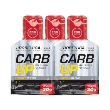 Imagem de Kit 3 Carb Up Probiotica Morango Sivestre Gel 30g - Probiótica