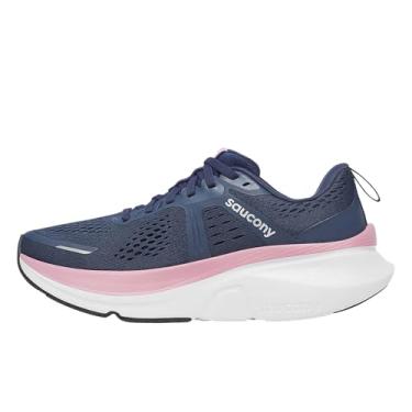 Imagem de Saucony Tênis feminino Guide 18, Azul marinho/orquídea, 42
