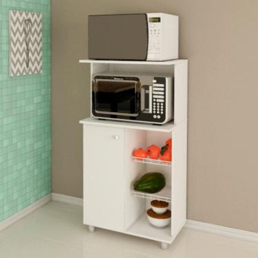 Imagem de Balcão Multiuso com 1 Porta e 2 Cestos para Fruteira