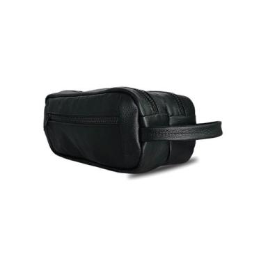 Imagem de Necessaire Em Couro Legitimo - Preto - MB