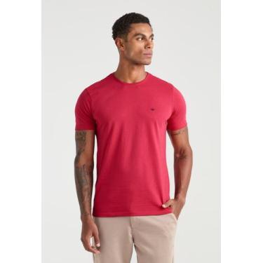 Imagem de Camiseta Manga Curta Docthos Malha Básica Slim, 023 rosa, GG