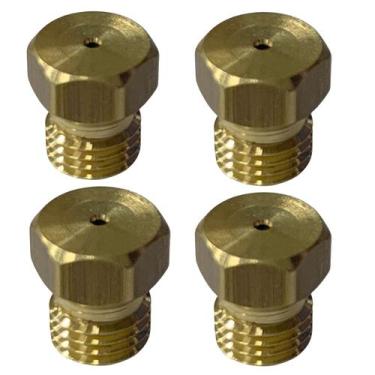 Imagem de Bico Injetor Fogão Cooktop Fischer GLP  4 Peças (Original)