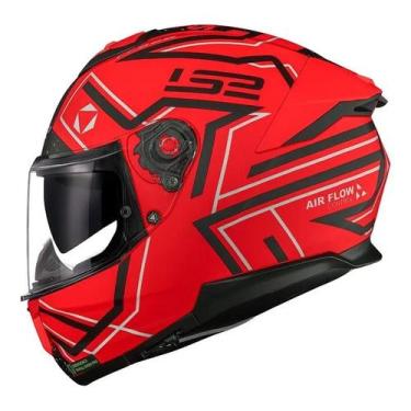 Imagem de Capacete LS2 FF808 Stream II Maze Preto e Laranja, 60