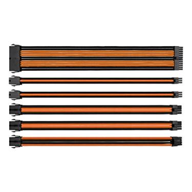 Imagem de Mod Sleeve Cable TT 300MM Combo BLACK/ORANGE - AC-036-CN1NAN-A1#