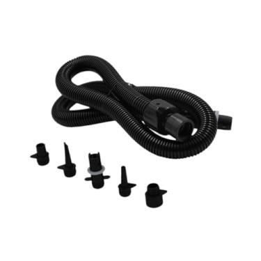 Imagem de Vaveren Conjunto de mangueiras para bombas de prancha de remo, barcos infláveis, mangueiras, durabilidade, mangueira de bomba de ar elétrica para barco