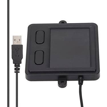 Imagem de Domary Tamanho Compacto 2 Botão Trackpad USB Touch Pad Mouse para Laptops Desktops Home Office