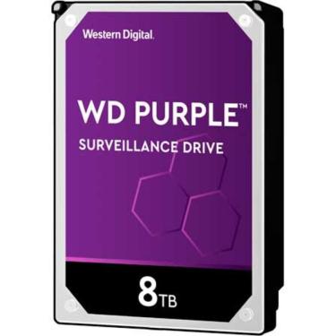 Imagem de Hd Wd Purple Surveillance Wd80Ejrx Western Digital 8Tb Cftv