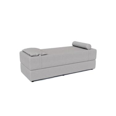 Imagem de Sofá-Cama Casal 3 Lugares Cecília Linho Cru