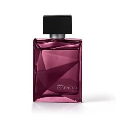 Imagem de Essencial Atrai, Perfume Masculino, Frasco Geométrico, 100ml, Roxo