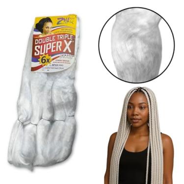 Imagem de Jumbo Jumbão Super X 400g Cabelo Sintético Para Tranças Box Braid Cor 60