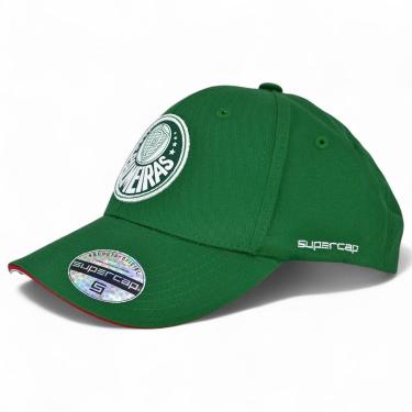 Imagem de Boné Palmeiras 6 Gomos Patch 3d Adulto Verde Licenciado-Unissex