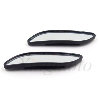 Imagem de NBX- Universal 2 Auto 360° Grande Ângulo convexo retrovisor lateral retrovisor espelho para compatível com carro