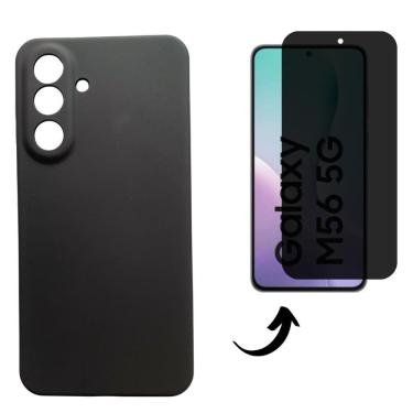 Imagem de Capa + Pel 3D Privativo Compatível Com Samsung Galaxy M56 5G