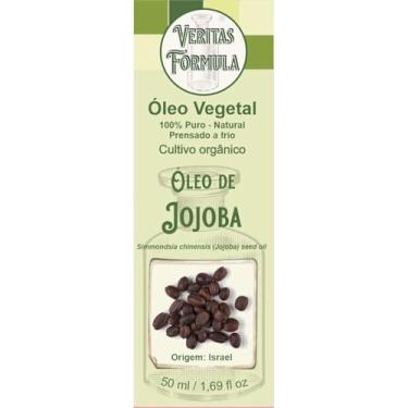Imagem de Óleo Vegetal de Jojoba Prensado a Frio – 100% Puro e Natural | Hidratação para Pele, Cabelos e Unhas | Vegano – 50ml | Origem Israel