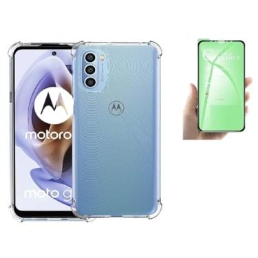 Imagem de Kit Capa Capinha Anti Impacto + Película Ceramica 9D Para Motorola Moto G42