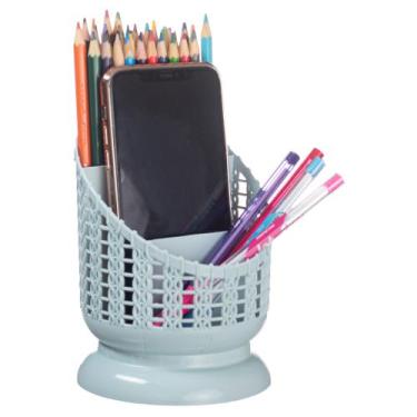 Imagem de Porta Objetos Organizador De Mesa Para Escritório Celular 073 - PGB, A