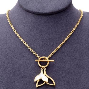 Imagem de Colar Feminino Pingente Calda De Sereia Banhado A Ouro 18k  - Euro Imp