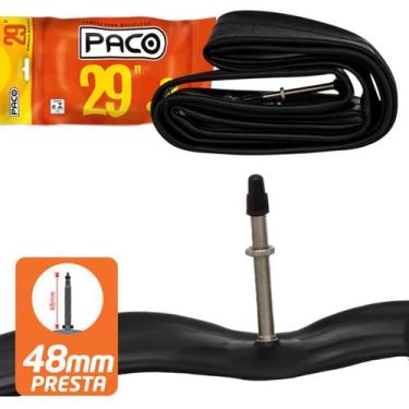 Imagem de Câmara Ar Bike 29 X 1.95/2.125 Válvula Presta Bico Fino - PACO