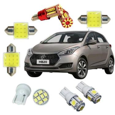 Imagem de Kit Lâmpadas Led Pingão T10 05 08 57 Leds Torpedo 31mm Luz Super Branc