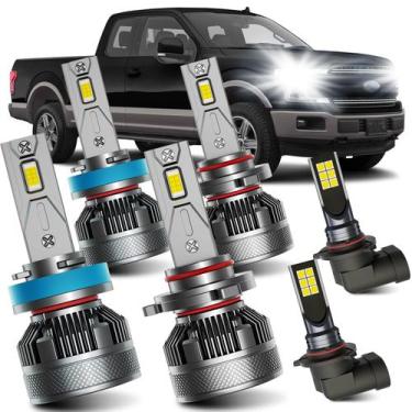 Imagem de Pacote combinado de lâmpadas LED para Ford F150 2015-2023 High Low Bea