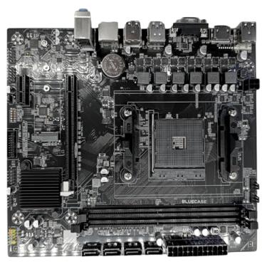 Imagem de Placa Mãe A320 DDR4 AMD Ryzen 1ª a 5ª Geração Conector M.2 2280 NVMe PCIe 3.0 Conector SATA III
