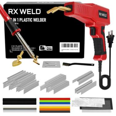 Imagem de Soldador de plástico RX WELD 2 em 1 Kit de soldagem de plástico 100W 1
