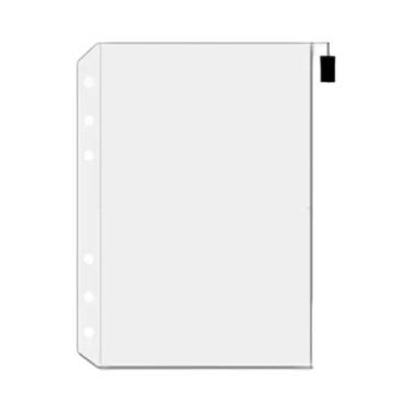 Imagem de Pastas De PVC Impermeáveis A5 A6 A7 Com 10 Divisores Com Zíper Para Ca