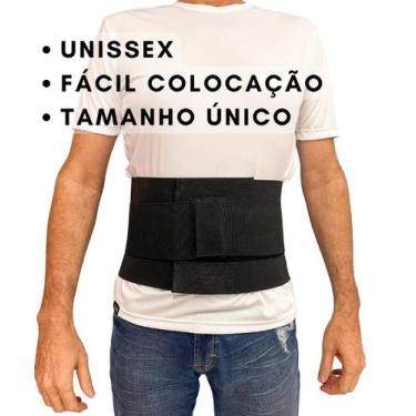 Imagem de Cinto Abdominal Lombar Modelador corretor Postural Tam Unico - ARADESC