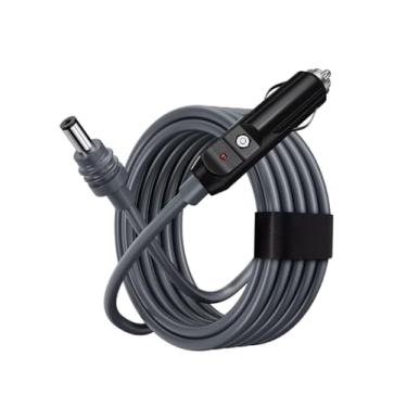 Imagem de Cabo Carregador Para Starlink Mini de Carro 5 Metros | Carregamento Veicular Alta Performance | 12v / 24V