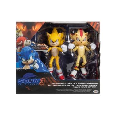 Imagem de Conjunto de bonecos de ação JAKKS Pacific Sonic The Hedgehog w/ Light