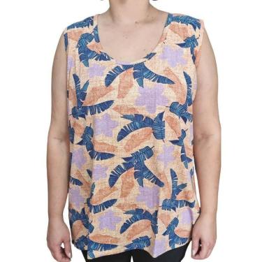 Imagem de Blusa Regata Feminina Estampada Rodher Plus Size-Feminino