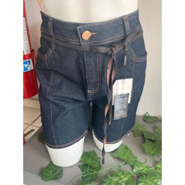 Imagem de Shortinho feminino jeans com cinto  - Maria valentina