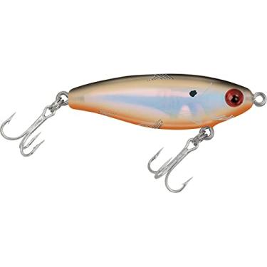 Imagem de Mirrolure 14MR-BNSBO Mirrodine Mini Susp Twitchbait Preto Bk/Org/Prata 5,7 cm 3/16 g