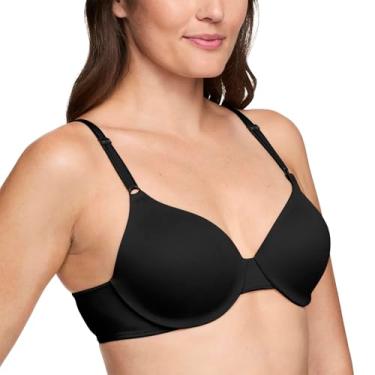 Imagem de Warner's Sutiã feminino com aro sob medida, Preto rico, 38D