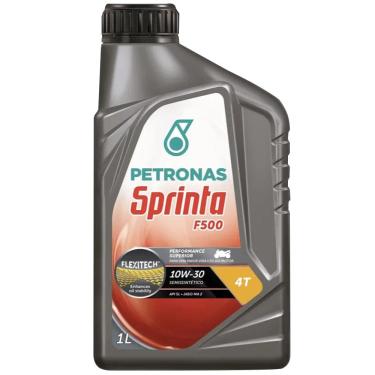 Imagem de Óleo Semissintético 10W30 Sprinta F500 4T API SL Petronas 1 Litro