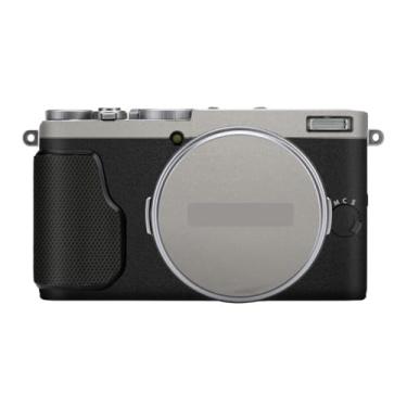 Imagem de Adesivo para câmera X 70 antirarranhões película protetora de vinil película protetora de corpo capa de decalques para FujiFilm X70 X-70 (titânio metálico + preto fosco)