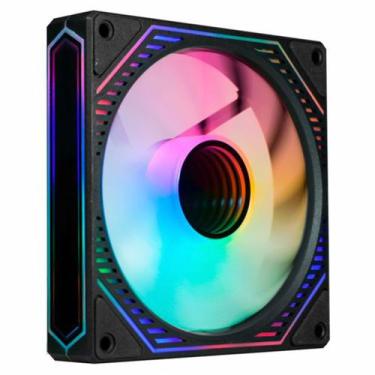 Imagem de Cooler FAN para Gabinete K-MEX Infinite Multicolor AA-XAF1, 120mm, RGB
