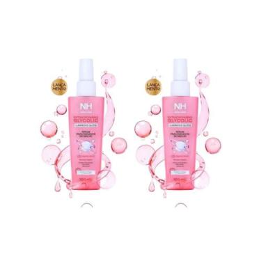 Imagem de Kit 2 Sérum Capilar Glycolic Prolongador de Brilho New Hair, Cabelo po