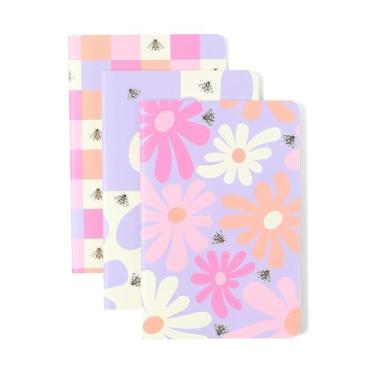 Imagem de Cicero Caderneta Revista Notas Mix Miolos Diferentes Kit 3 unidades 14x21 Melissa Colors