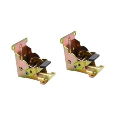 Imagem de Ｂｅｓｇａ 2x Suportes dobráveis ​​com dobradiças autotravantes de parafuso, extensão de trava, suporte para portas de armário de quarto, pernas de mesa e cama, Ouro