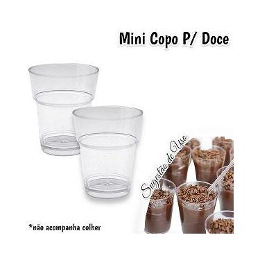 Imagem de 20 Un Mini Copo 10ML Para Brigadeiro, Doces, Festa Copinho - Prafesta