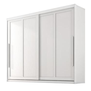 Imagem de Guarda Roupas Casal 2 Portas de Correr 6 Gavetas Firenze - PB ZANZINI 