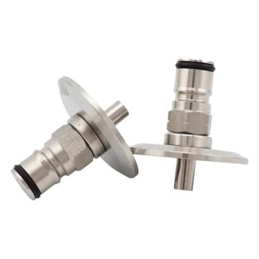 Imagem de DimyFew Braçadeira tripla de 1,5 polegadas para travas de esfera, peças de barril de refrigerante, equipamento de encaixe de cerveja, conexão rápida, Posto de Gás E Líquidos