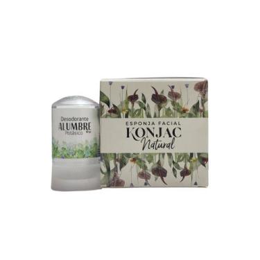 Imagem de Desodorante Alum Stone + Esponja facial Konjac - Lightbek Official Sto