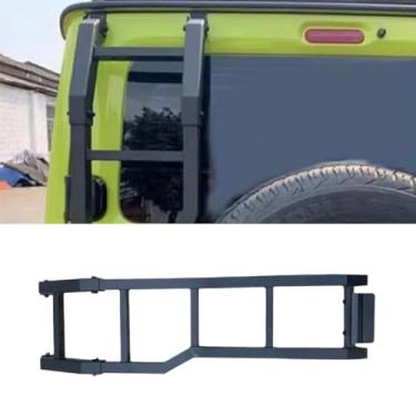 Imagem de Escada de porta traseira de liga de alumínio compatível com Jimny JB74 JB64 2019-2025 escada de porta traseira de porta de carro
