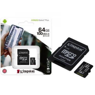 Imagem de Cartão de memoria 64GB Micro SD Kingston